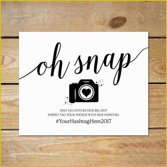 Wedding Hashtag Sign Template Free Of Wedding Hashtag Sign Template Free Unique Instagram Sign