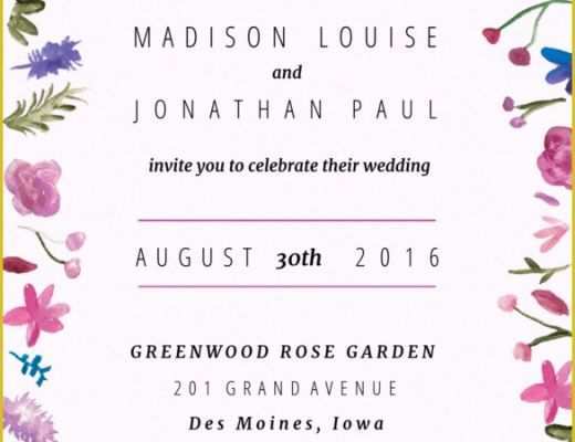 Wedding Invitation Design Templates Free Download Of Wedding Invitation Template – 71 Free Printable Word Pdf