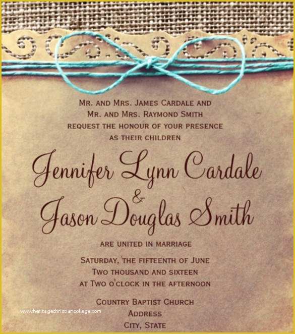 Wedding Invitation Samples Free Templates Of 28 Wedding Reception Invitation Templates Free Sample