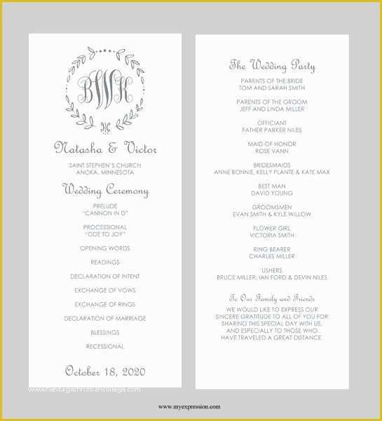 Wedding Itinerary Template Free Download Of 85 Best Images About Wedding Programs On Pinterest