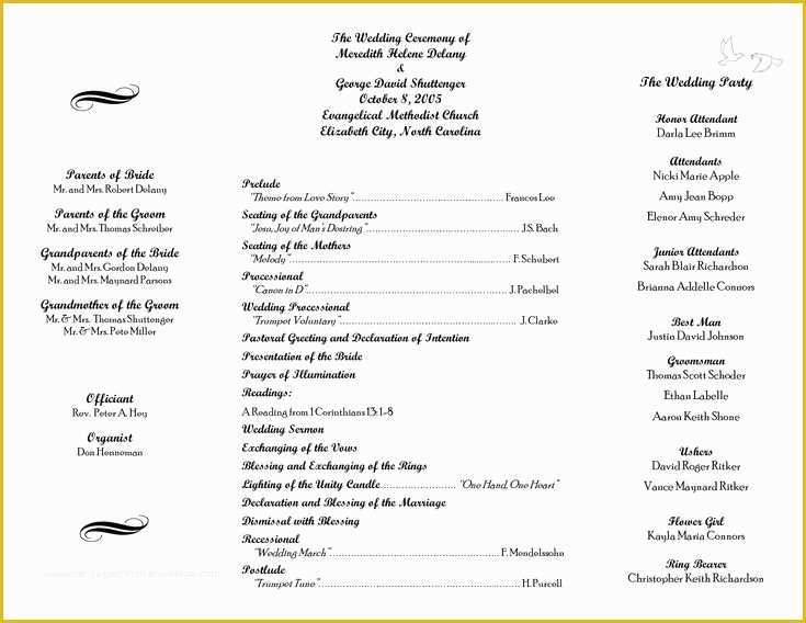 Wedding Itinerary Template Free Download Of Wedding Itinerary Templates Free