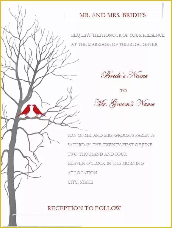 Wedding Letterhead Templates Free Of Free Wedding Invitation Templates for Microsoft Word