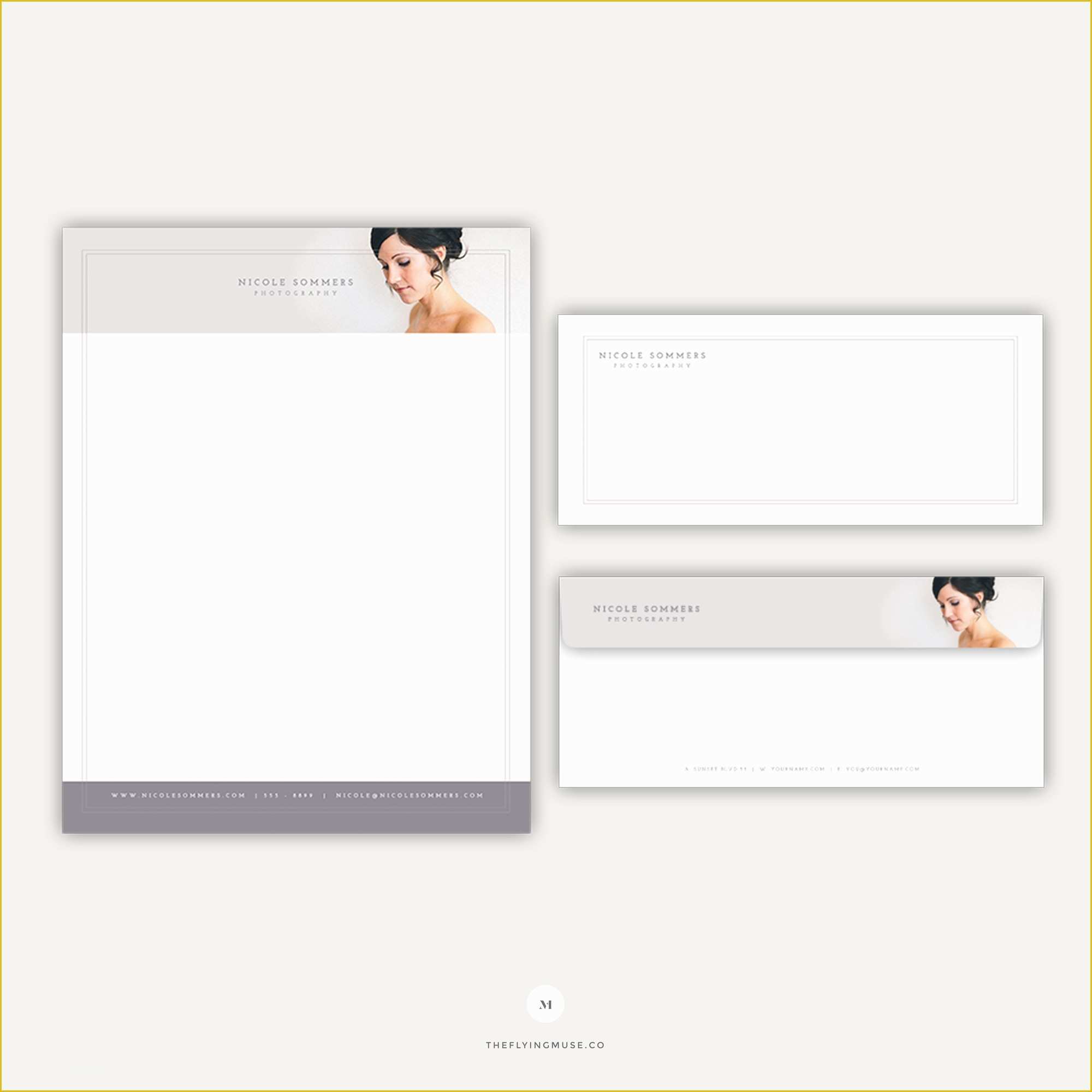 Wedding Letterhead Templates Free Of Wedding Graphy Stationery Template Letterhead and