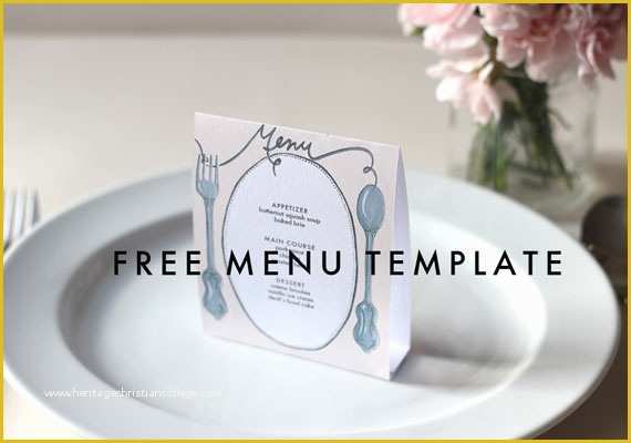 Wedding Menu Cards Templates for Free Of Free Downloadable Diy Wedding Menus