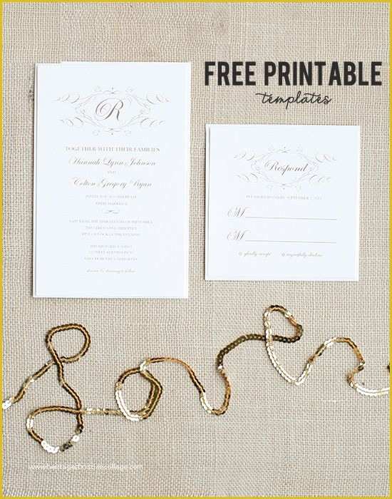 Wedding Menu Cards Templates for Free Of Free Wedding Templates