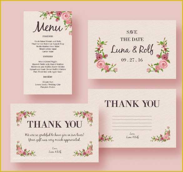 Wedding Menu Template Free Download Of 37 Wedding Menu Template – Free Sample Example format