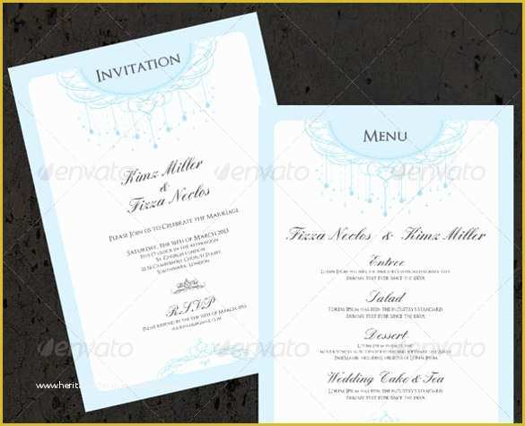 Wedding Menu Template Free Download Of 37 Wedding Menu Template – Free Sample Example format