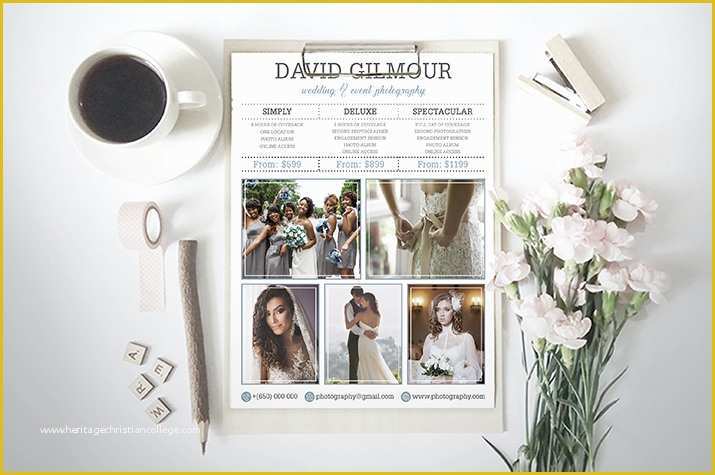 Wedding Photography Pricing Template Free Of Wedding Graphy Prices – 5 Free Wedding Graphy