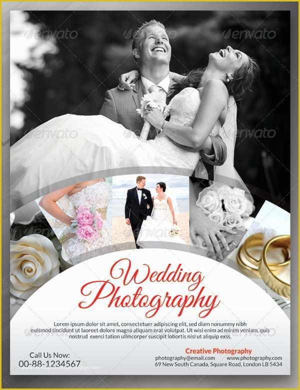 Wedding Photography Templates Free Of 25 Wedding Graphy Flyer Templates Free &amp; Premium