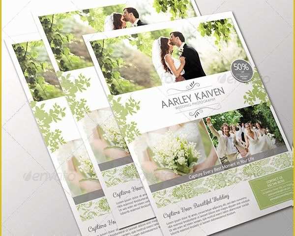 Wedding Photography Templates Free Of 25 Wedding Graphy Flyer Templates Free &amp; Premium