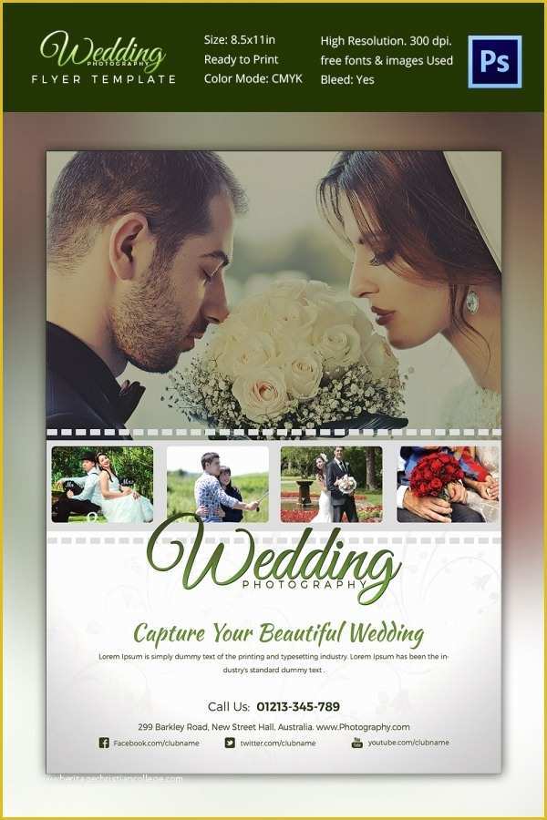 Wedding Photography Templates Free Of Graphy Flyer Template 41 Free Psd format Download