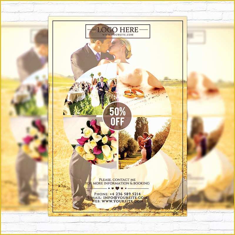 Wedding Photography Templates Free Of Wedding Graphy – Premium Flyer Template