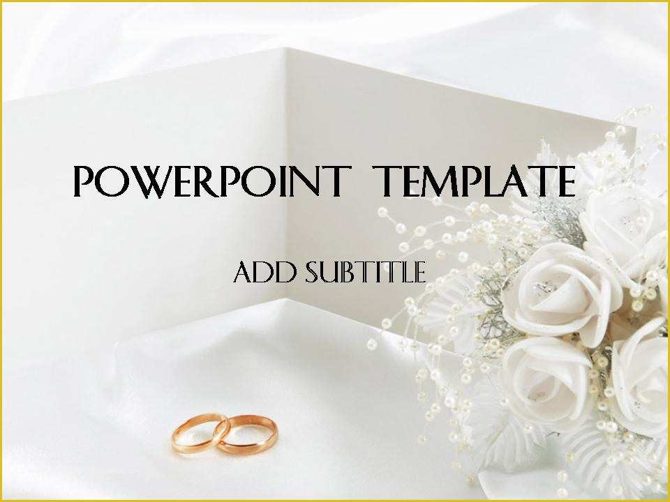 Wedding Ppt Templates Free Download Of Wedding Powerpoint Template 1