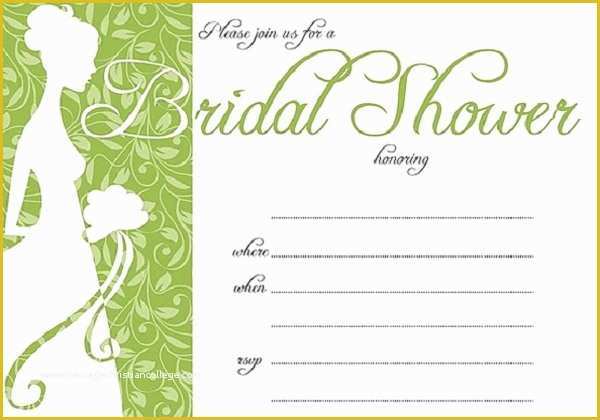 Wedding Shower Invitations Templates Free Download Of Bridal Shower Invitations Easyday