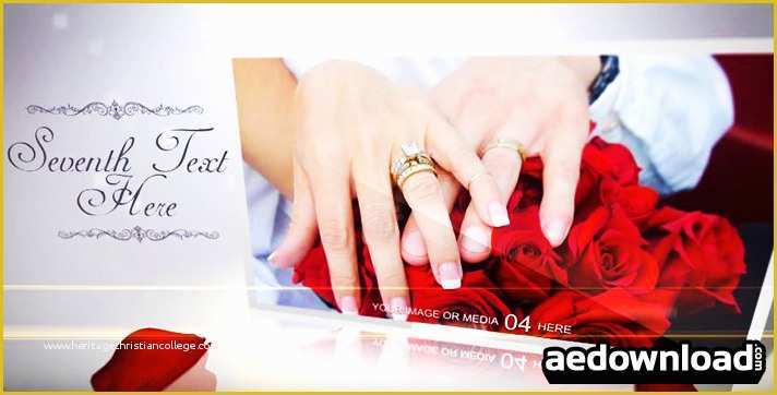 Wedding Template after Effect Free Download Of White Wedding after Effects Template Bluefx Free