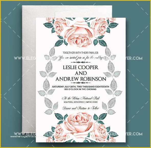 Wedding Templates Free Download Of Wedding Invitation Template Free Download Psd