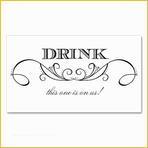 Wedding Ticket Template Free Of 10 Best Of Drink Ticket Template Free Download