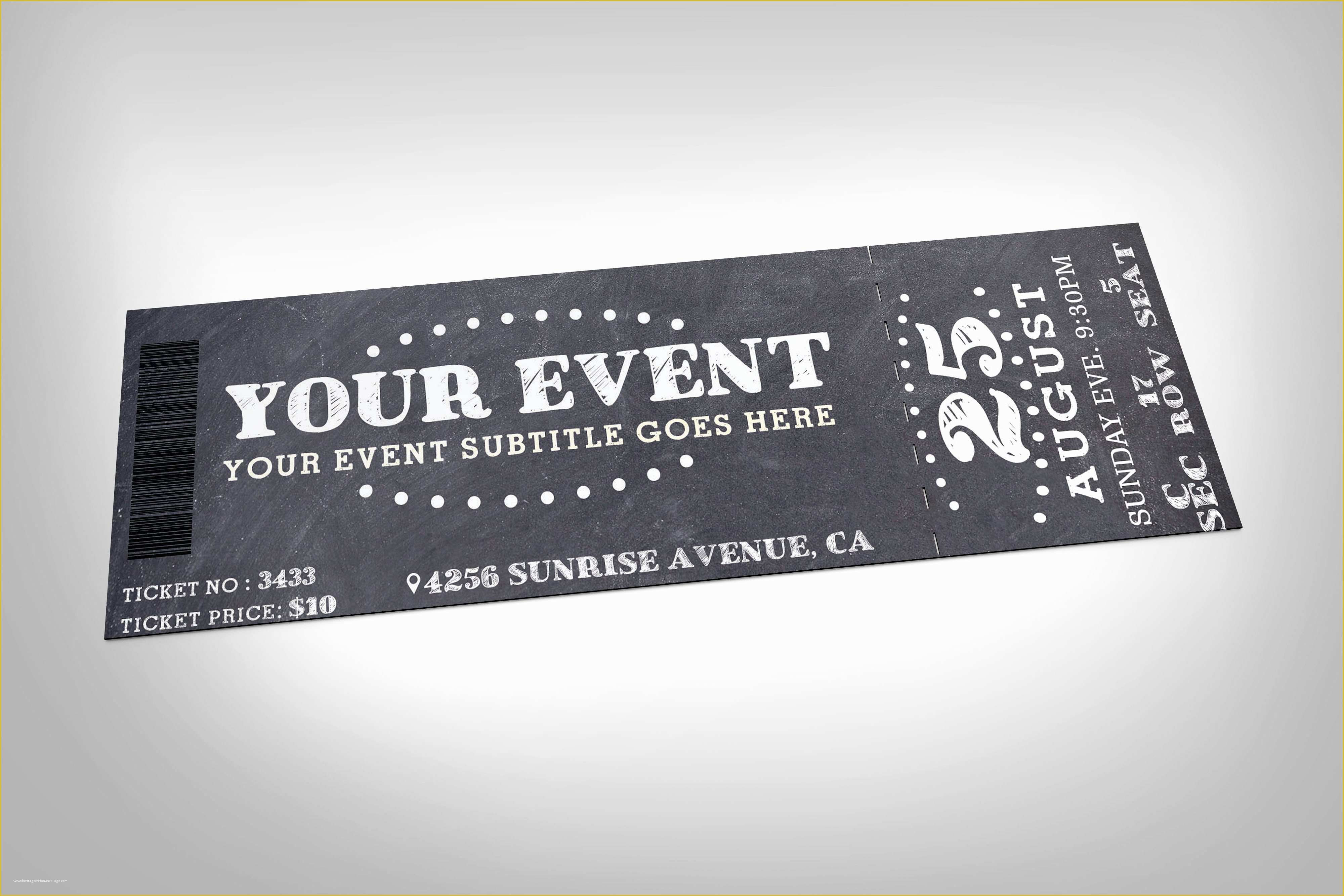 Wedding Ticket Template Free Of 22 event Ticket Templates Psd Ai Word