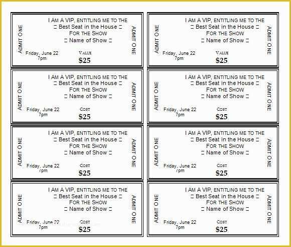 Wedding Ticket Template Free Of 28 Sample Amazing event Ticket Templates Psd Ai Word