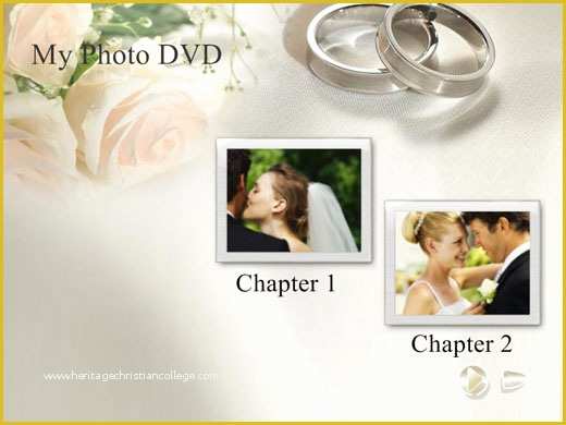 Wedding Video Intro Templates Free Of Free Wedding themed Dvd Menu Background Templates