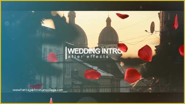 Wedding Video Intro Templates Free Of Wedding Intro Special events after Effects Templates
