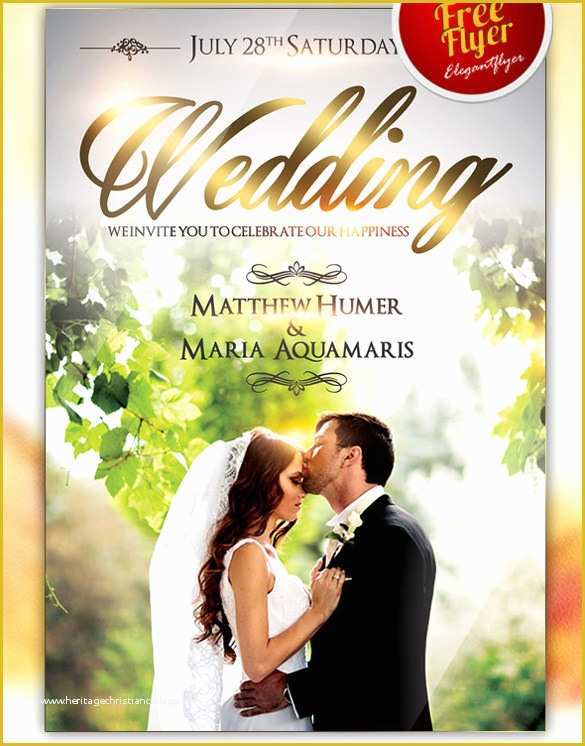 Wedding Video Templates Free Download Of 38 Psd Wedding Templates Free Psd format Download
