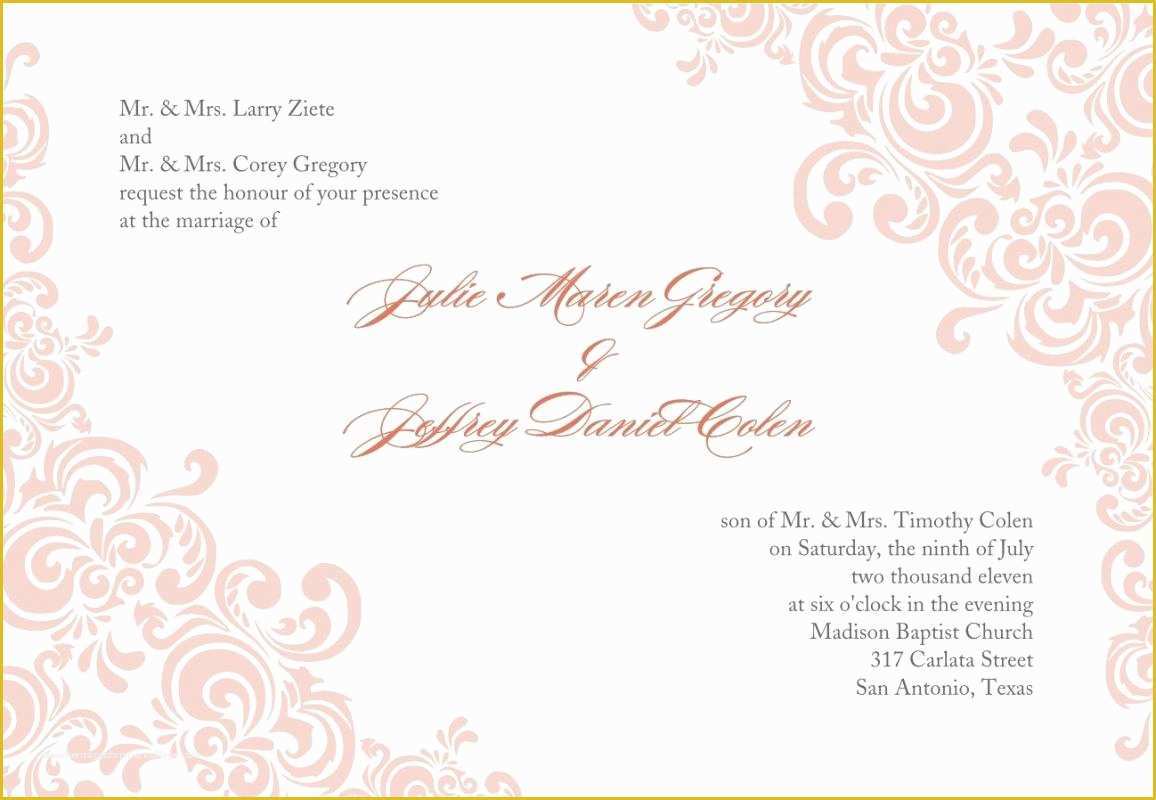 Wedding Video Templates Free Download Of Free Printable Wedding Invitation Templates Download