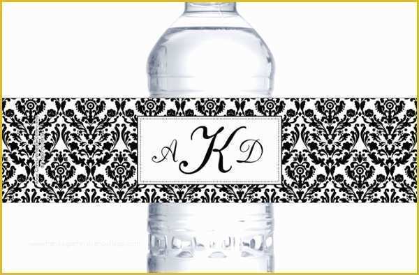 Wedding Water Bottle Labels Template Free Of 14 Wedding Water Bottle Label Templates Psd Word Pdf