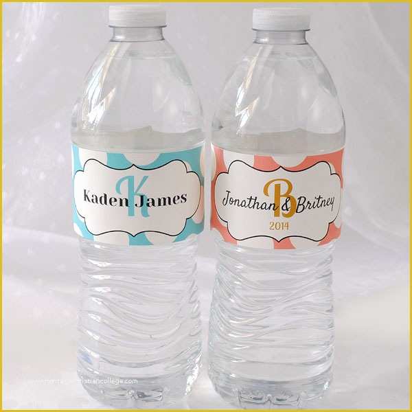 Wedding Water Bottle Labels Template Free Of Simple Tips to Make A Wedding Favor Everyone Will Love