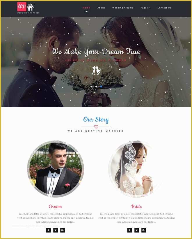 Wedding Website Templates Free Download Of Free event Bootstrap Template List Of Best Quality HTML5