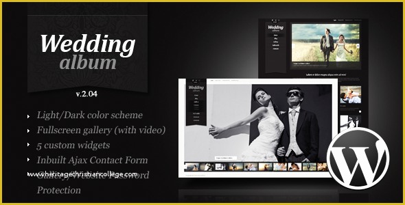 Wedding Website Templates Free Download Of Wedding Album Premium Wordpress theme Download New themes