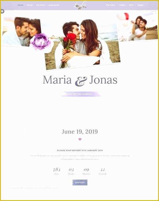 Wedding Website Templates Free Download Of Wedding Invitation Website Template Free Download