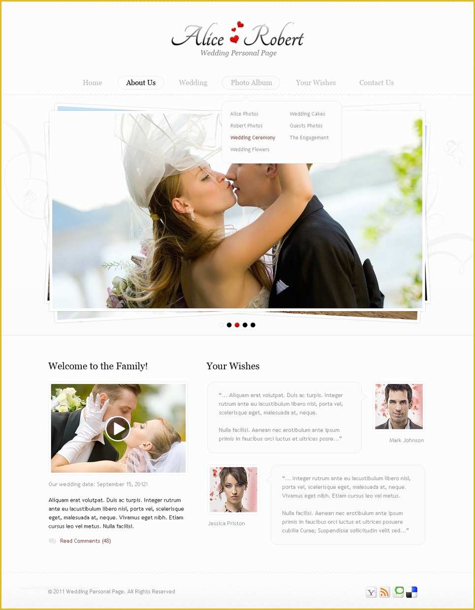 Wedding Website Templates Free Download Of Wedding Website Template Web Design Templates Website