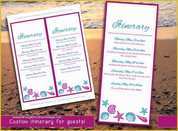 Wedding Weekend Itinerary Template Free Of 9 Wedding Itinerary Samples