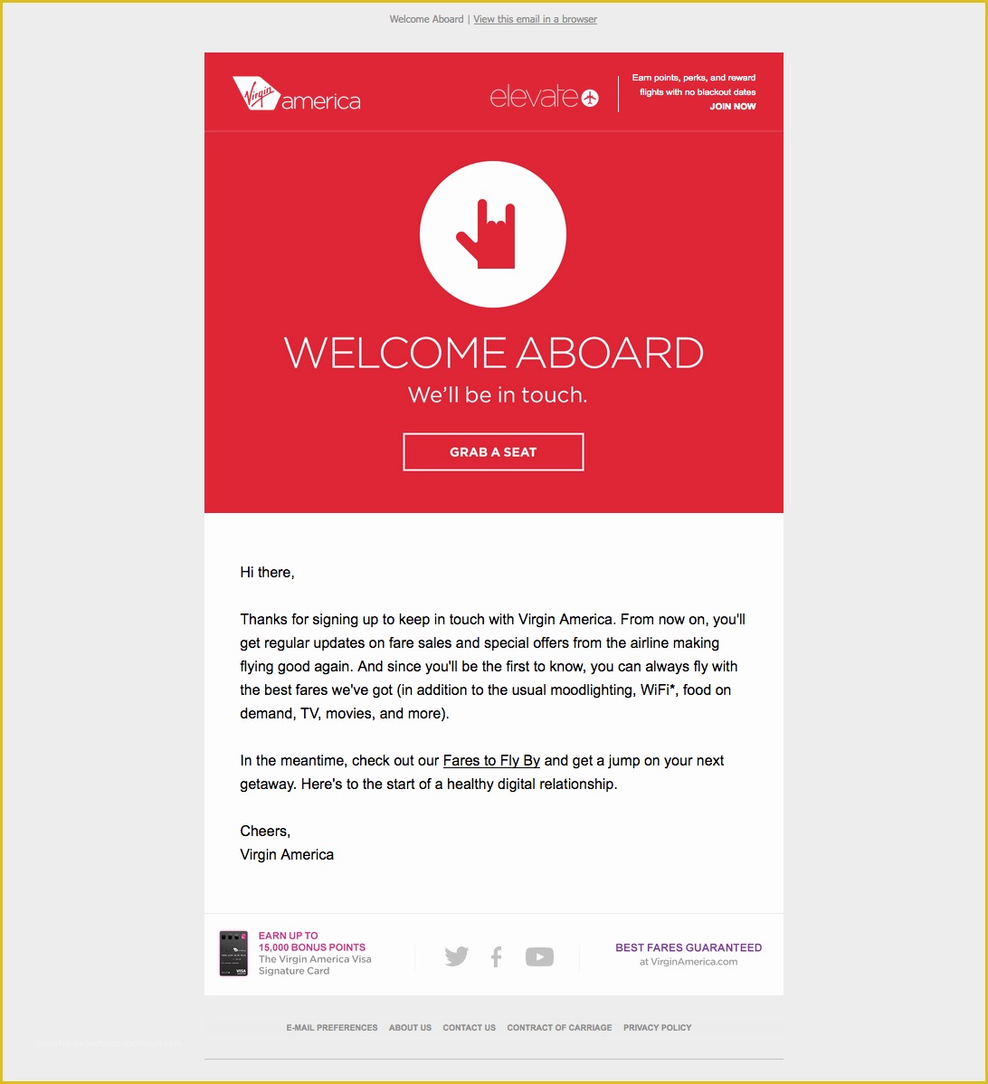Welcome Email Template HTML Free Of 10 Great Examples Of Wel E Emails to Inspire Your Own