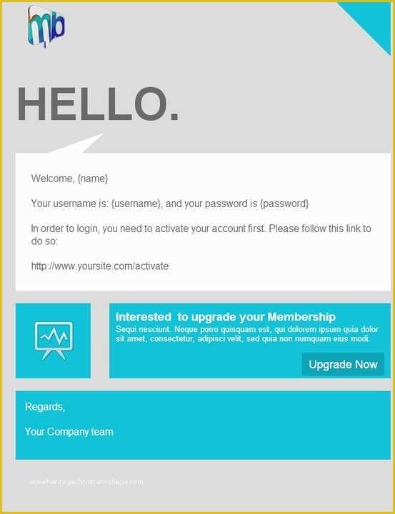 Welcome Email Template HTML Free Of Hey Yo Email Template