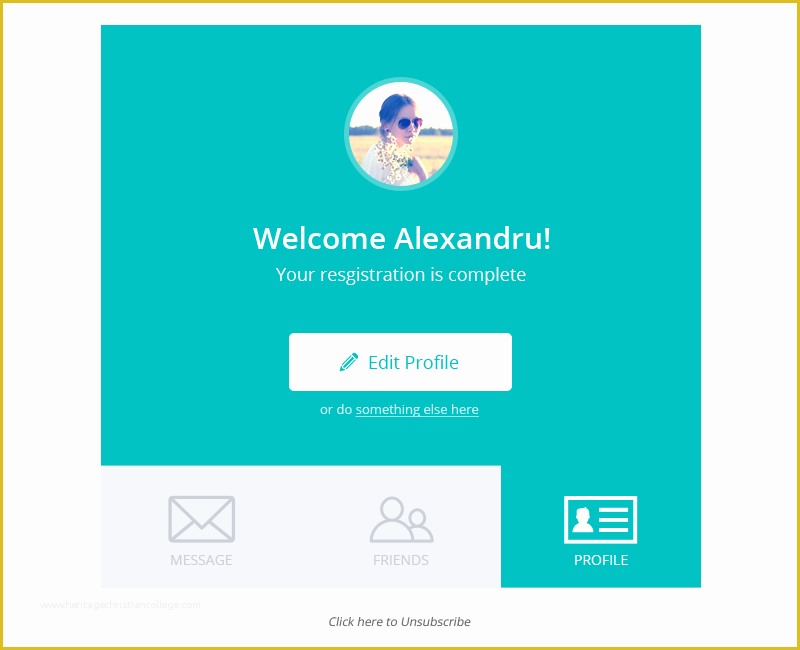 Welcome Email Template HTML Free Of Wel E Minty Stamplia Builder Wel E Message Email