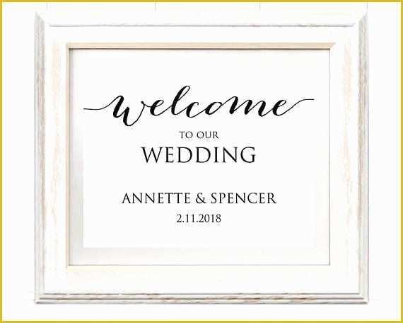 Welcome to Our Wedding Template Free Of 183 Best Wedding Sign Templates Images On Pinterest