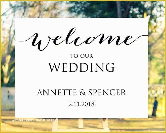 Welcome to Our Wedding Template Free Of 183 Best Wedding Sign Templates Images On Pinterest