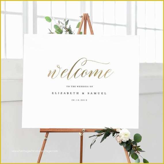 Welcome to Our Wedding Template Free Of Wel E to Our Wedding Sign Template Printable Wel E Sign