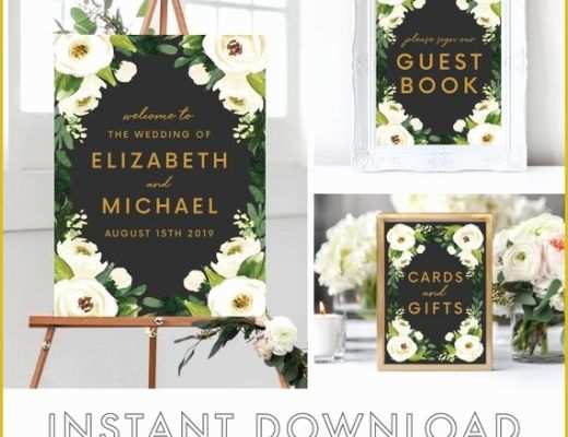 Welcome to Our Wedding Template Free Of Wel E to Our Wedding Signs Wel E to Our Wedding