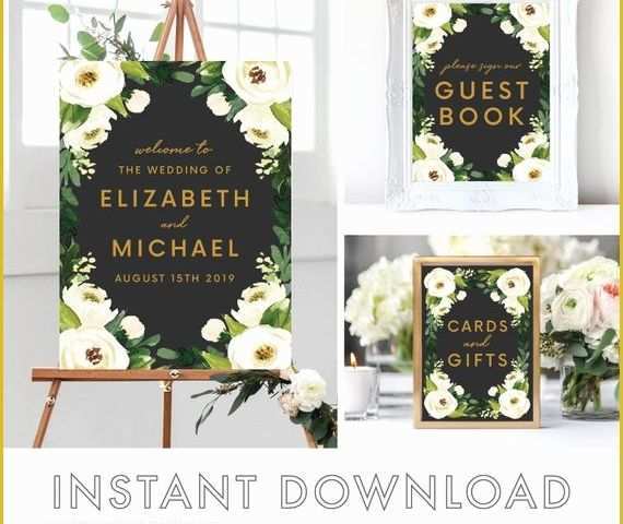 Welcome to Our Wedding Template Free Of Wel E to Our Wedding Signs Wel E to Our Wedding