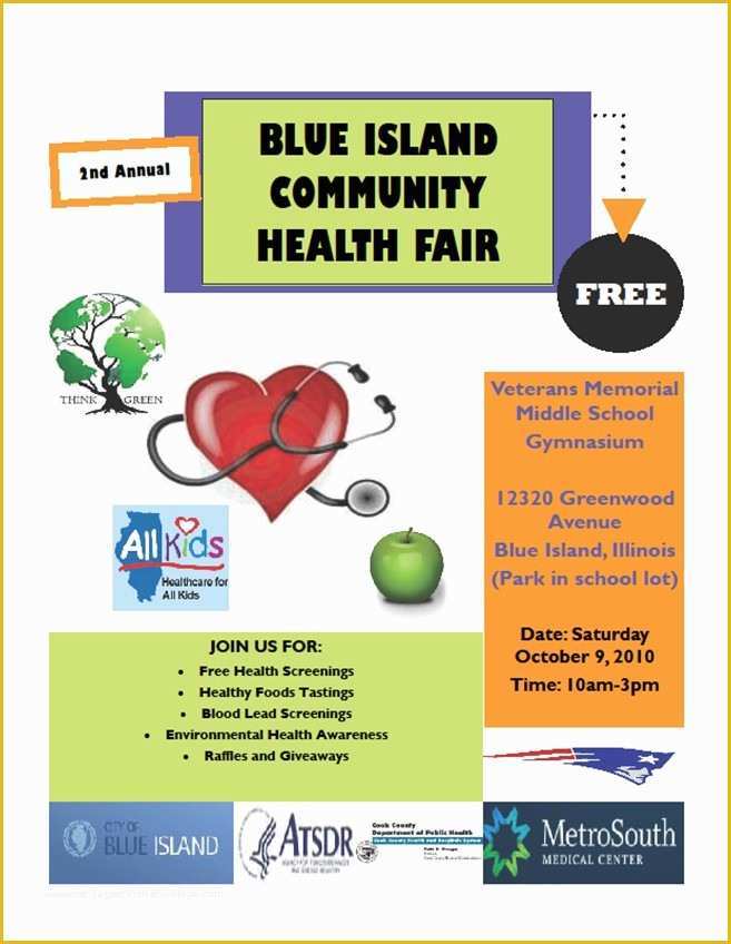 Wellness Flyer Templates Free Of 10 Best Of Health Fair Flyer Templates Free