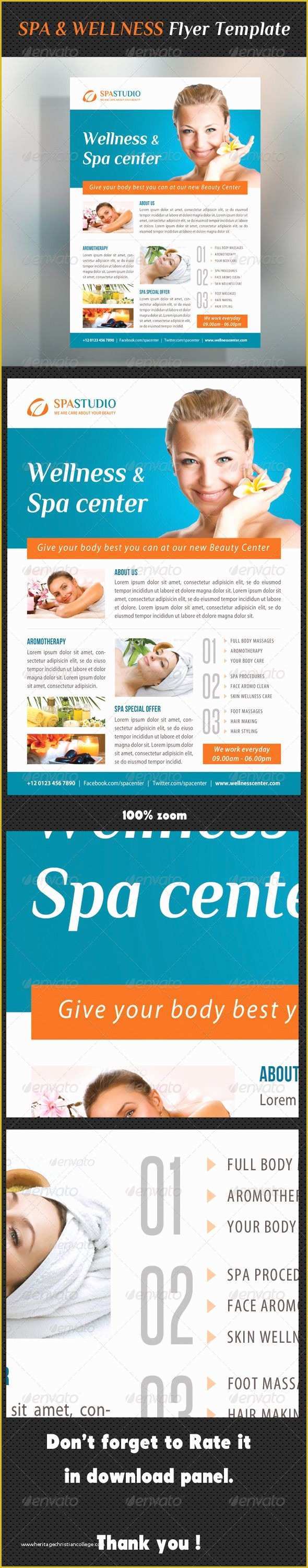 Wellness Flyer Templates Free Of 135 Best Images About Spa&wellness Need On Pinterest
