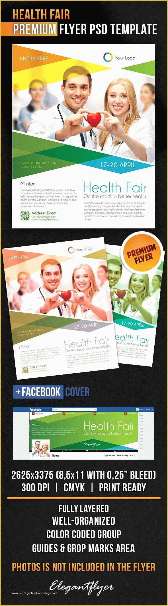 Wellness Flyer Templates Free Of Health Fair – Flyer Psd Template – by Elegantflyer