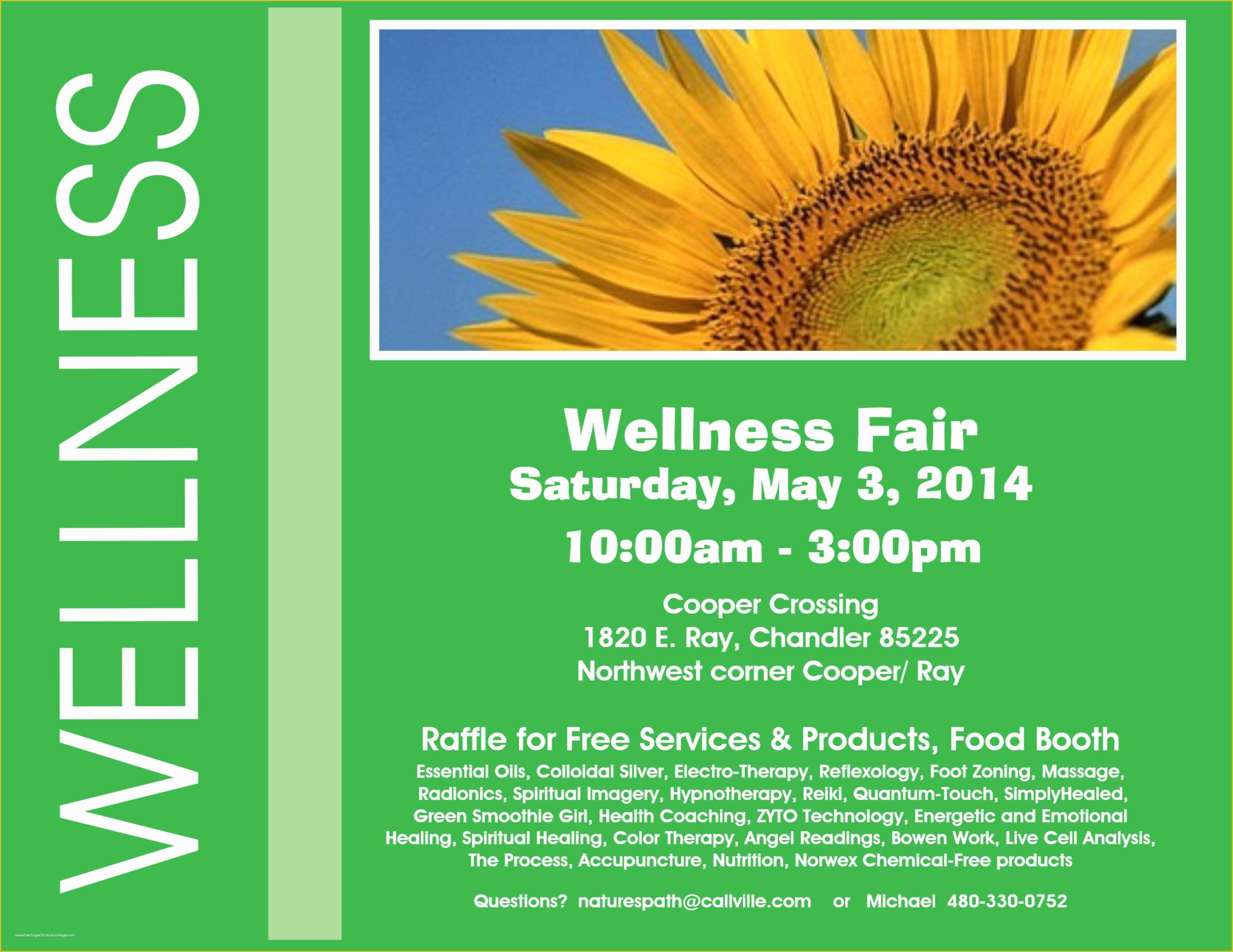 Health Fair Flyer Template