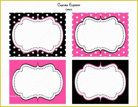 Western Label Templates Free Of Items Similar to Custom order for Emodina Diy Minnie Mouse