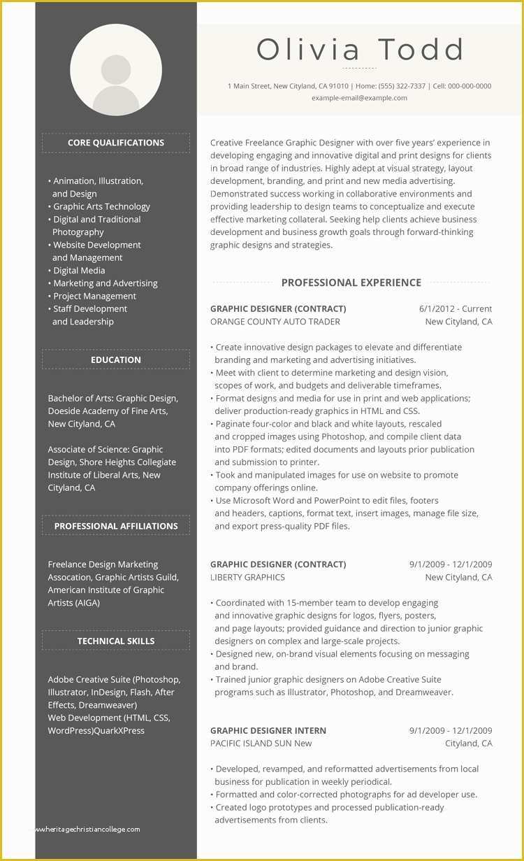 What is the Best Free Resume Template Of 99 Free Professional Resume formats & Designs