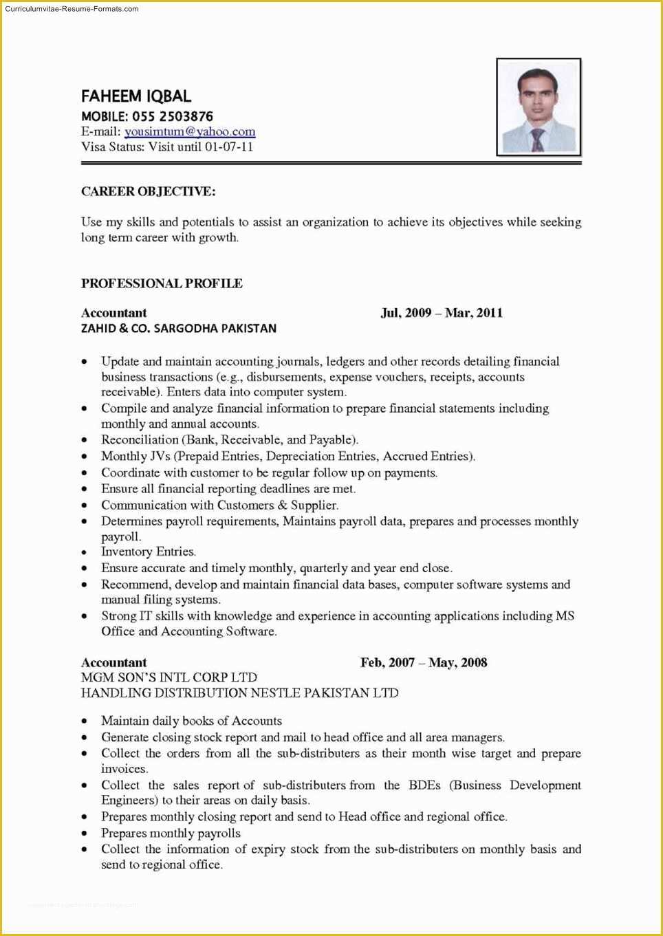 What is the Best Free Resume Template Of Best Resume Template to Use Free Samples Examples