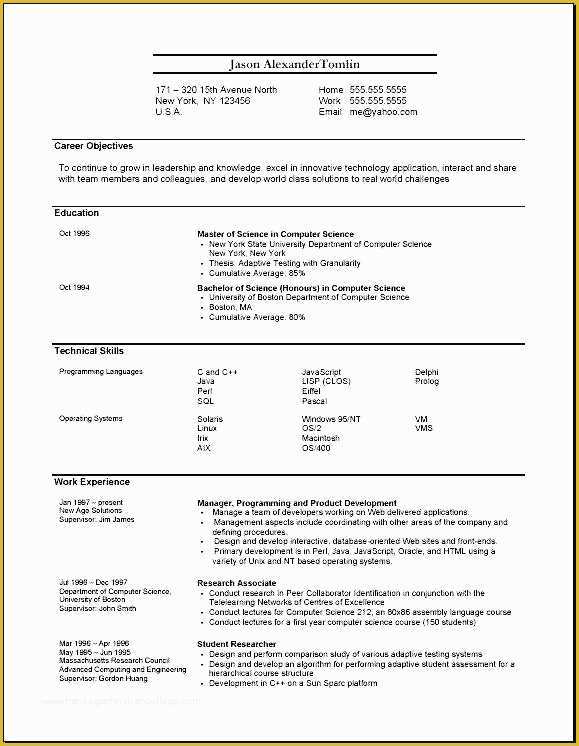 What is the Best Free Resume Template Of Cv Télécharger Word Exemple Cv original Word